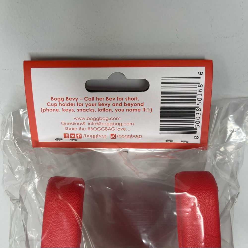 Bogg Bevy Drink Holder for Bogg Bags (Coral) - Picture 3 of 3